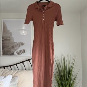 ASOS Design Brown dress